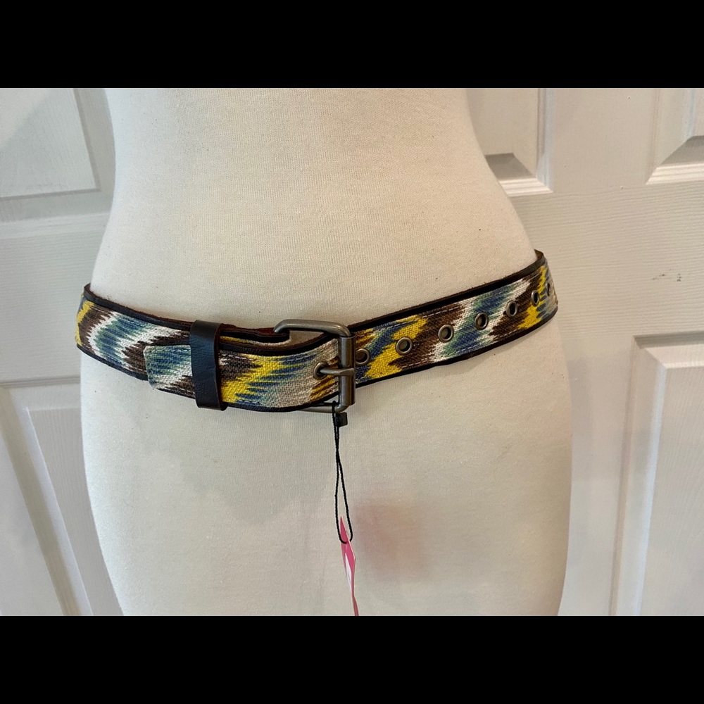 NWT ELISE M SUEDE BOHO STYLE JEAN BELT SM …